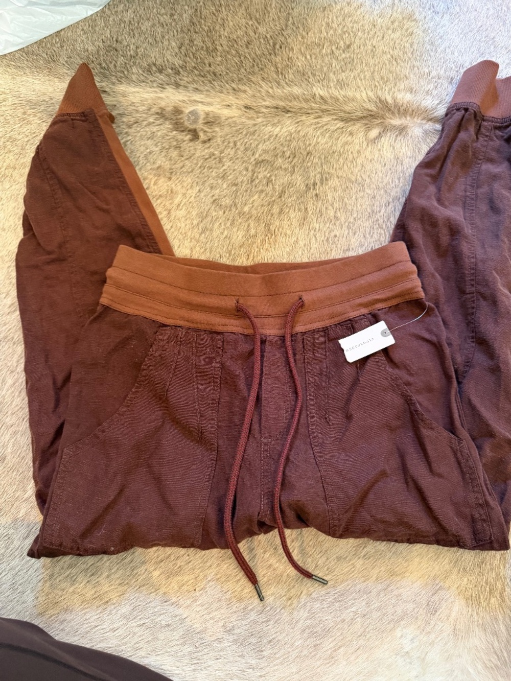 Anthropologie Brown Joggers